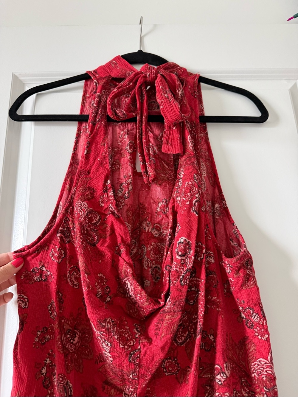 Free People Floral Halter Dress - Picture 3 of 3